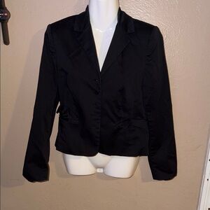 Women's Black Button Down Blazer by Madison Studio Size 4